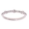 9ct White Gold 0.20ct Diamond Fancy Ring