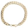 9ct Yellow Gold Curb Bracelet 7"