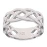 Silver Celtic Band By Icesia Gents
