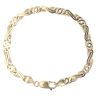 9ct Yellow Gold Fancy Bracelet 7"
