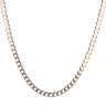 9ct Yellow Gold Curb Chain 18"
