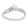 18ct White Gold 0.15ct Diamond Solitaire Ring