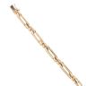 9ct Yellow Gold Fancy Bracelet 6.5"