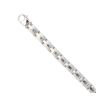 9ct White Gold Fancy Bracelet 7.5"