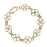 9ct Yellow Gold Fancy Bracelet 7.5"