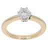 18ct Yellow Gold Brilliant Cut 0.55ct Diamond Solitaire Ring