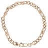 9ct Yellow Gold Curb Bracelet 7"