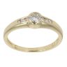 18ct Yellow Gold 0.25ct Brilliant Cut Diamond Solitaire Ring