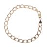 9ct Yellow Gold Curb Bracelet 7"