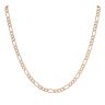 9ct Yellow Gold Figaro Chain 16"