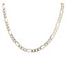 9ct Yellow Gold Figaro Chain 28"