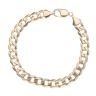 9ct Yellow Gold Curb Bracelet 8.5"