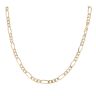 9ct Yellow Gold Figaro Chain 20"