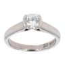 Palladium 0.75ct Diamond Solitaire Ring