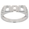 Silver Dad Ring By Icesia