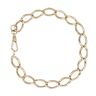 9ct Yellow Gold Curb Bracelet 9"