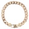 9ct Yellow Gold Curb Bracelet 8"