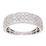 18ct White Gold 1.00ct Diamond Cluster Ring