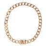 9ct Yellow Gold Curb Bracelet 8"