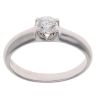 18ct White Gold 0.50ct Brilliant Cut Diamond Solitaire Ring
