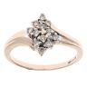 9ct Yellow Gold 0.20ct Brilliant Cut Diamond Cluster Ring