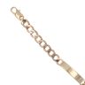 9ct Yellow Gold ID Bracelet 8.5"
