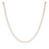 9ct Yellow Gold Curb Chain 16"