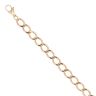 9ct Yellow Gold Curb Bracelet 7.5"