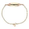 9ct Yellow And Rose Gold ID Clogau Bracelet 7.5"