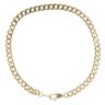 9ct Yellow Gold Curb Bracelet 8"