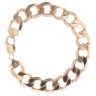 9ct Yellow Gold Curb Bracelet 8.5"