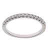 18ct White Gold 0.30ct Brilliant Cut Diamond Half Eternity Ring