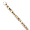 14ct Yellow And White Gold Fancy Bracelet 7"