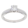 18ct White Gold 0.50ct Brilliant Cut Diamond Solitaire Ring
