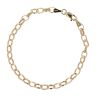 9ct Yellow Gold Belcher Bracelet 7"