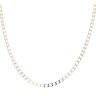 9ct Yellow Gold Square Curb Chain 26"