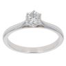 Platinum 0.50ct Diamond Solitaire Ring