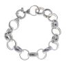 Silver Belcher Bracelet 8" by Icesia