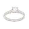 Platinum 0.70ct Brilliant Cut Diamond Solitaire Ring