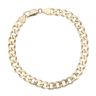 9ct Yellow Gold Curb Bracelet 8"