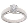 18ct White Gold 1.10ct Brilliant Cut Diamond Solitaire Ring