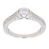 18ct White Gold 0.85ct Brilliant Cut Diamond Solitaire Ring