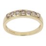 18ct Yellow Gold 0.50ct Tinted Diamond Eternity Ring