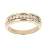 9ct Yellow Gold Cubic Zirconia Eternity Ring