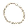 9ct Yellow Gold Fancy Bracelet 8"