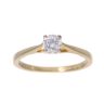 18ct Yellow Gold 0.45ct Diamond Solitaire Ring