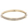 14ct Yellow Gold 2.50ct Diamond Bangle