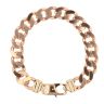 9ct Yellow Gold Curb Bracelet 9"