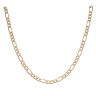 9ct Yellow Gold Figaro Chain 30"