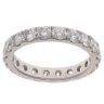 Platinum 2.00ct Brilliant Cut Diamond Full Eternity Ring